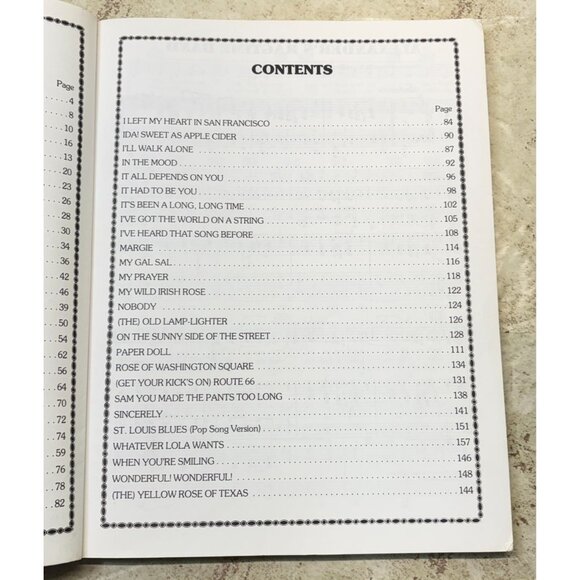 The All American Song Book Vol 1 Complete Piano Sheet Music Editions 20s - 60s - Picture 4 of 8